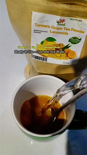 Refreshing Turmeric, Ginger & Lemon Tea Recipe