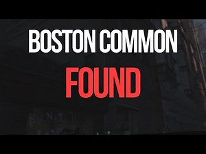 Marking Boston Common on Your Map