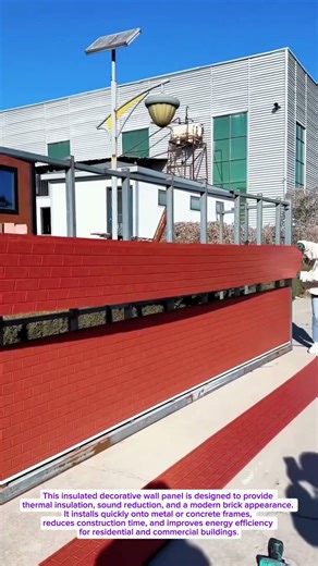 This Insulated Brick Wall Panel Installs in Minutes | Smart Construction Innovation”