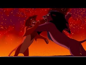 Симба против Шрама . Simba vs Scar ( russian version )