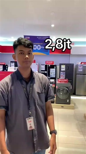 Ready Mesin Cuci 2,8jt #sharp #mesincuci #sale #promo #fyp | sharp