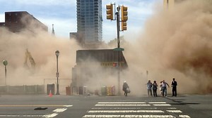 Philadelphia building collapse: survivor pulled from rubble - video