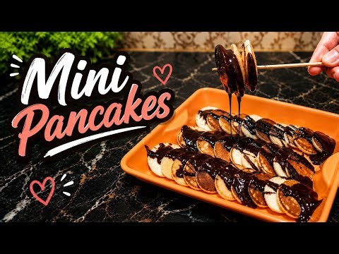 Soft & Fluffy Mini Pancakes | Easy Homemade Mini Pancake Recipe | Cook Tutorial
