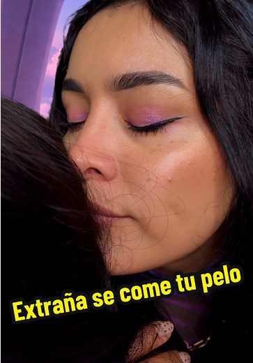 Nuevo video en YT! 💜 #mecomotucabello #asmrroleplay #eatingyourhair #gesasmr #mouthsounds