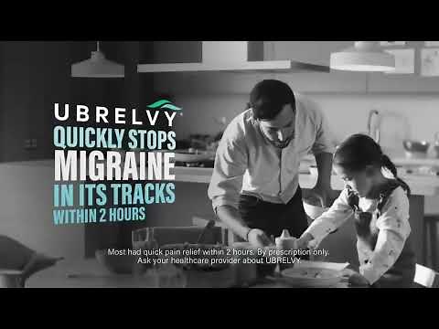 Ubrelvy ~ Pain Killer ~ Quickly Stop Migraines ~ Commercial Ad Creative # United States # 2023