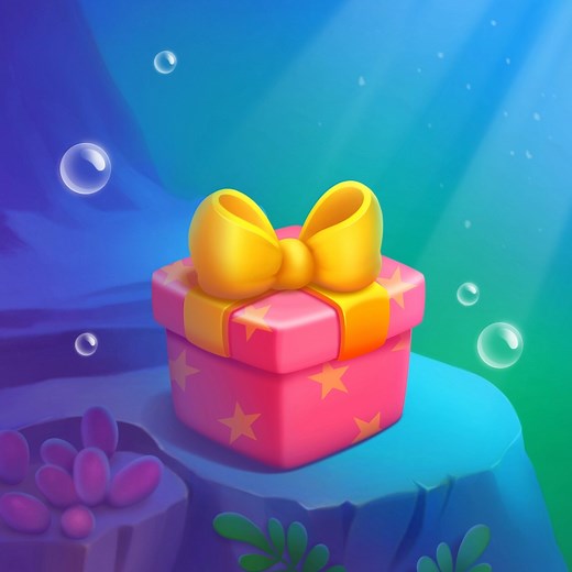 193K views · 24K reactions | Time to try your luck!  Guess what's inside the box for a chance to get the secret gift!  | Fishdom | Facebook