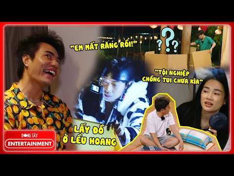 Dịu Lâm bị rơi răng sứ còn dọa anh em, Cris Phan ớn lạnh khi đi tìm đồ ở căn lều hoang giữa rừng