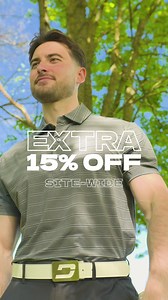  EXTRA 15% OFF – PGA CHAMPS SALE!  GET AN EXTRA 15% OFF AT CHECKOUT WITH CODE 'MAJOR' – VALID ON ALREADY REDUCED PRICES FOR THIS WEEKEND ONLY! ⛳ DON'T MISS OUT ON EXTRA SAVINGS ON 500+ NEW GOLF ARRIVALS BEFORE THE SALE ENDS! ️‍♂️ | Druids | Facebook