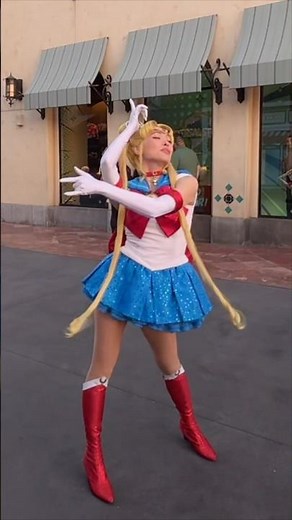 Sailor Moon Mini Show Moment at Universal Studios Hollywood