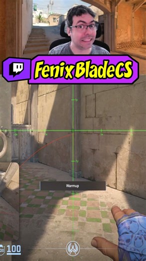 🔥Dust2 Self Flash to Long A! #gamersclub #cs2smoke #cs2 #fenixblade