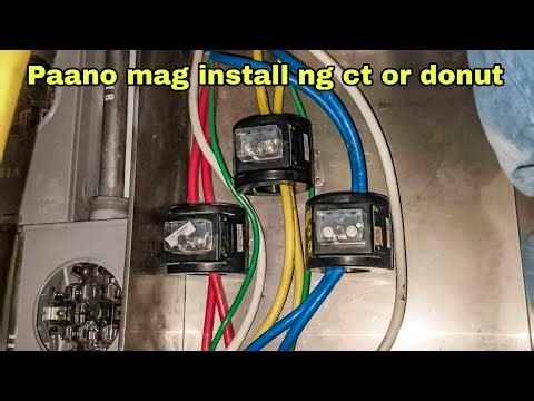 Paano mag install ng ct or donut | Pinoy Electrical Warrior