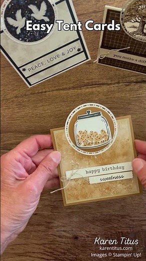 Speedy Fun Fold: Make a Tent Card That Stands Out!