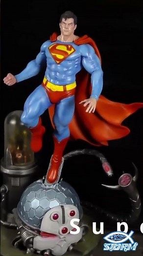 Watch this 3D print transform into a legendary Superman masterpiece!