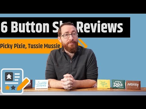 6 Button Shy Reviews - Picky Pixie, Converge, Super Slopes & More!