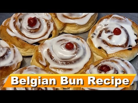 Learn to Craft the Perfect Belgian Bun at Crazy Baker Kitchen !