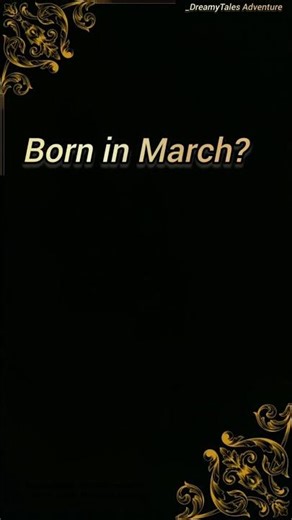 March Birth Month Personality — Ocean Heart Energy ✨ #Shorts #dreamytalesadventure #youtubeshorts