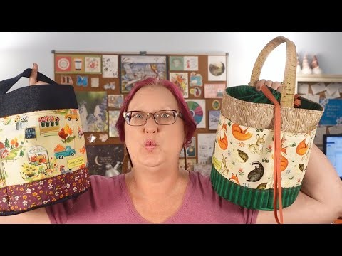 Creating the Ultimate Drawstring Bucket Bag | Studio Vlog Ep 143