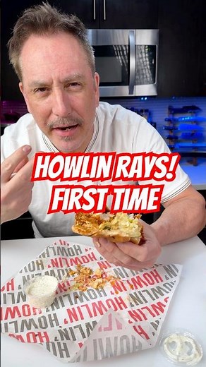 Chicken sandwich review- Howlin Rays! #foodreview #food #chickensandwich #eating