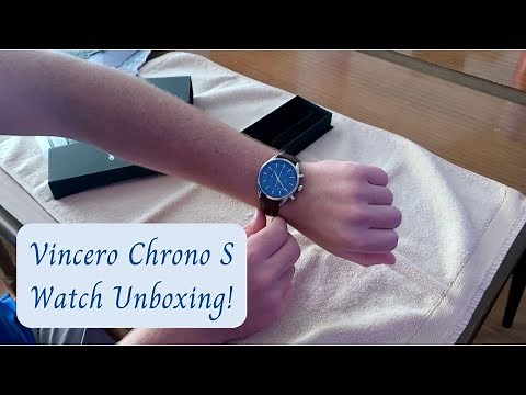 Unboxing the Vincero Chrono S 40mm || First Impressions!