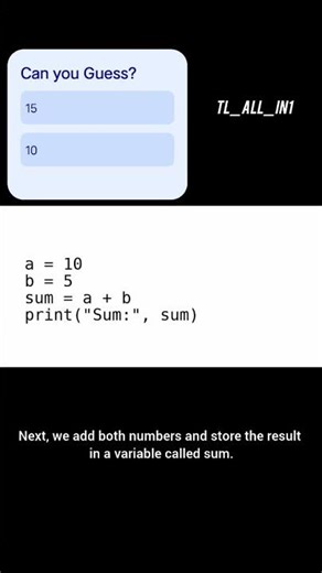 Python Program to Add Two Numbers | Beginner Coding Tutorial 🔥