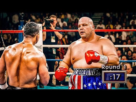 Mike Tyson (USA) vs Butterbean (USA) Full Fight Highlights HD