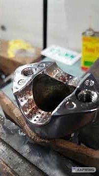 Harley Springer handlebars slipping. Harley bar clamps stripped threads.