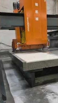 Automatic CNC profiling stone machine granite marble process marble molding concave factory slab
