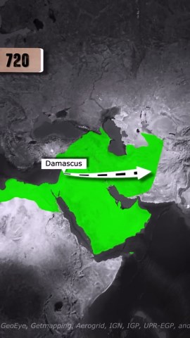 How the Umayyad Caliphate conquered half the world 🌍 #history