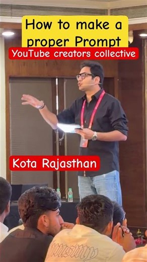 How to make prompt in AI | YouTubeCreatorcollective ‪@YouTubeCreatorsIndia‬