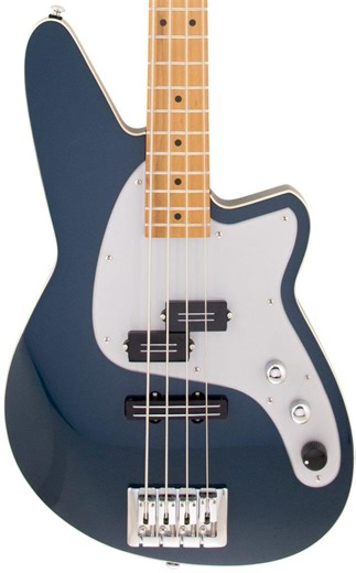 Reverend Decision P Electric Bass Guitar - High Tide Blue, Maple Fingerboard
