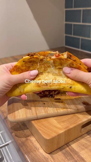 Delicious Cheesy Beef Tacos Recipe