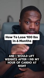 8.7K views · 257 reactions | How To Lose 100 lbs In 6 Months 1. A...