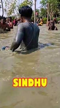 Fishing with Handmade Hook and Natural Bait in Village Pond #Shorts