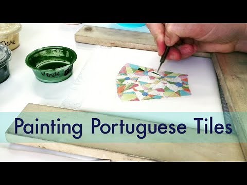 Painting Portuguese Tiles