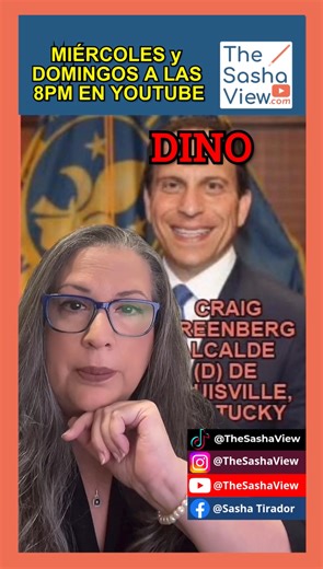 🚨D.I.N.O. (Democrat In Name Only)From 🫏 to 🦖 sin 🥚 ¿Hay algo peor que un MAGA? ¡SI!...los demócratas blandengues. 🙄 #TheSashaView #DINODemocrat #Louisville #Kentucky #TrumpIsATraitorAndCriminal #SapingoNews | Sasha Tirador