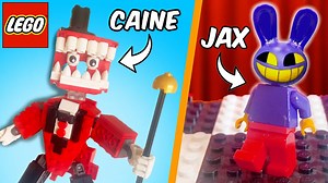 我用乐高重现了惊艳的数字马戏团