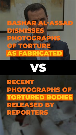 We compare and contrast ousted Syrian President Bashar al-Assad's claim that the “Caesar” photographs of torture were fabricated, with the discovery of body bags at the Harasta morgue ⤵️ | Al Jazeera English
