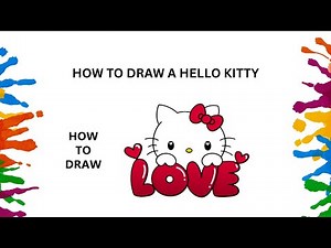 How to Draw a Cute Hello Kitty Step-by-Step ||Easy Hello Kitty Drawing Tutorial for Beginners