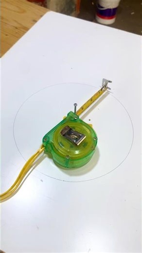 How to Make a Perfect Circle with Simple Tools #woodworking #carpenter #tukangkayu