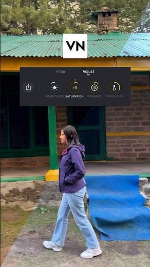 VN Color Grading TUTORIAL || How to edit in VN || Color grading on phone #tutorial