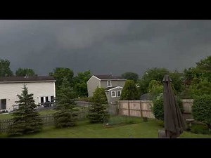 Severe Thunderstorm Rolls into Central Ohio (6/6/22)