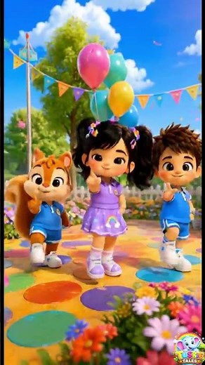 Twinkle Toes Rhymes for Kids 👣🎵 #tuskietales #kidsvideos #preschoollearning #kidssongs
