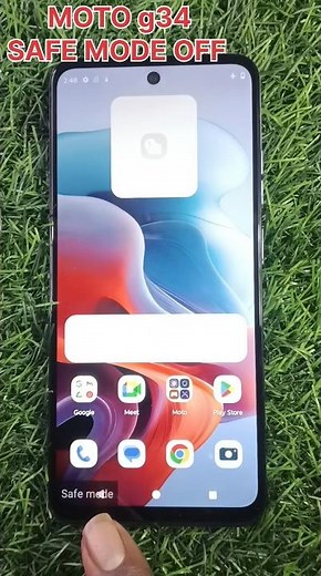 How To Off Safe Mode From Moto G34 5G ⚡ How To Remove Safe Mode In Moto Mobile 🔥🔥 #shorts #viral