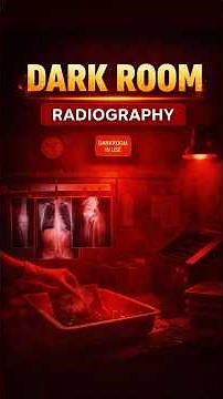 Darkroom in Radiography #Radiology #darkroom