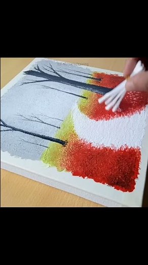 Acrylic Painting Techniques #shorts