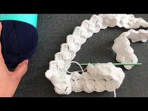 Easy & fast crochet baby blanket/craft & crochet blanket pattern 2559