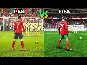 CRISTIANO RONALDO Free Kicks • PES vs FIFA (2004-2025)