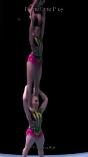 Acrobatic gymnastics #artistic gymnastics #gymnastics tricks
