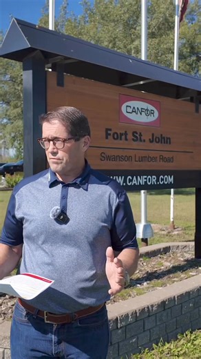 CANFOR ANNOUNCES CLOSURE OF FSJ SAWMILL #Radical #extreme and #wacko policies of Justin Trudeau & David Eby are killing our forest sector in BC. We need a leader who supports our natural resource workers and the natural resource jobs where they work. #bringithome | Bob Zimmer