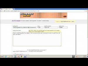 How To Sell On Craigslist: Lawnmower Edition